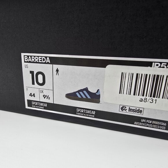 Adidas Barreda Sneakers Menโs 10 Brand New With Tags JR5533 - Picture 6 of 7